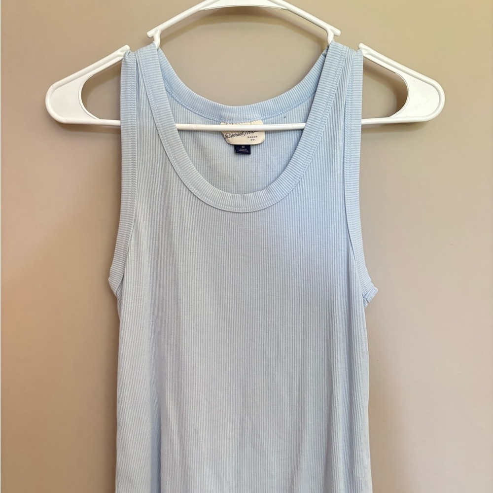 Light Blue Sleeveless Top